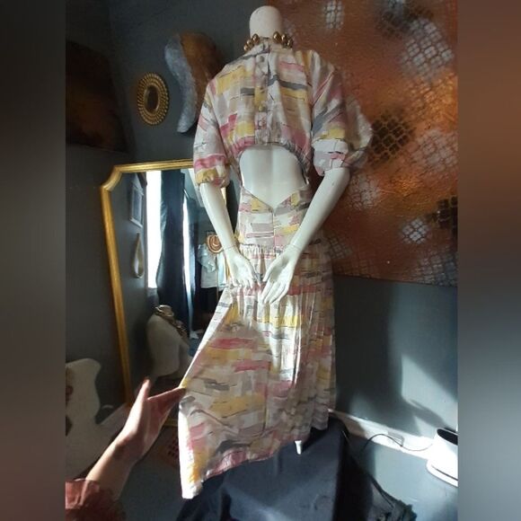 Moon River Viscose Blend Voluminous Maxi Dress - Picture 16 of 16